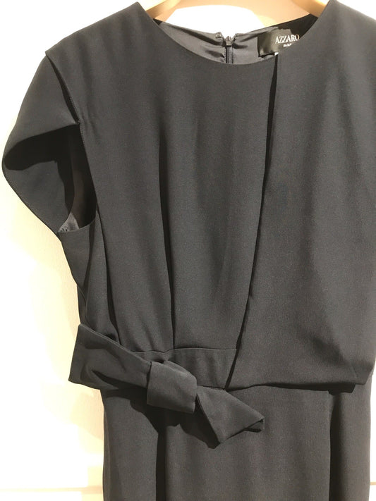 Robe Azzaro bleu marine T.40