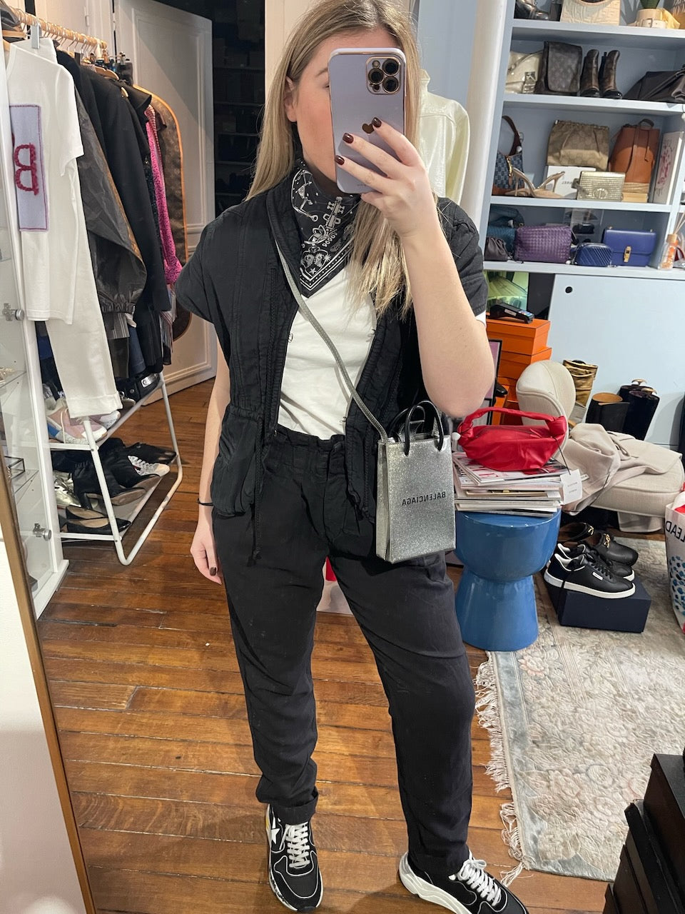Veste Isabel Marant bleu marine T.1