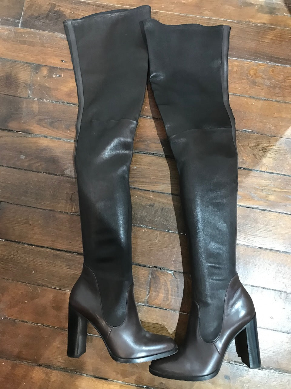 Bottes Gianvito Rossi marrons T.40