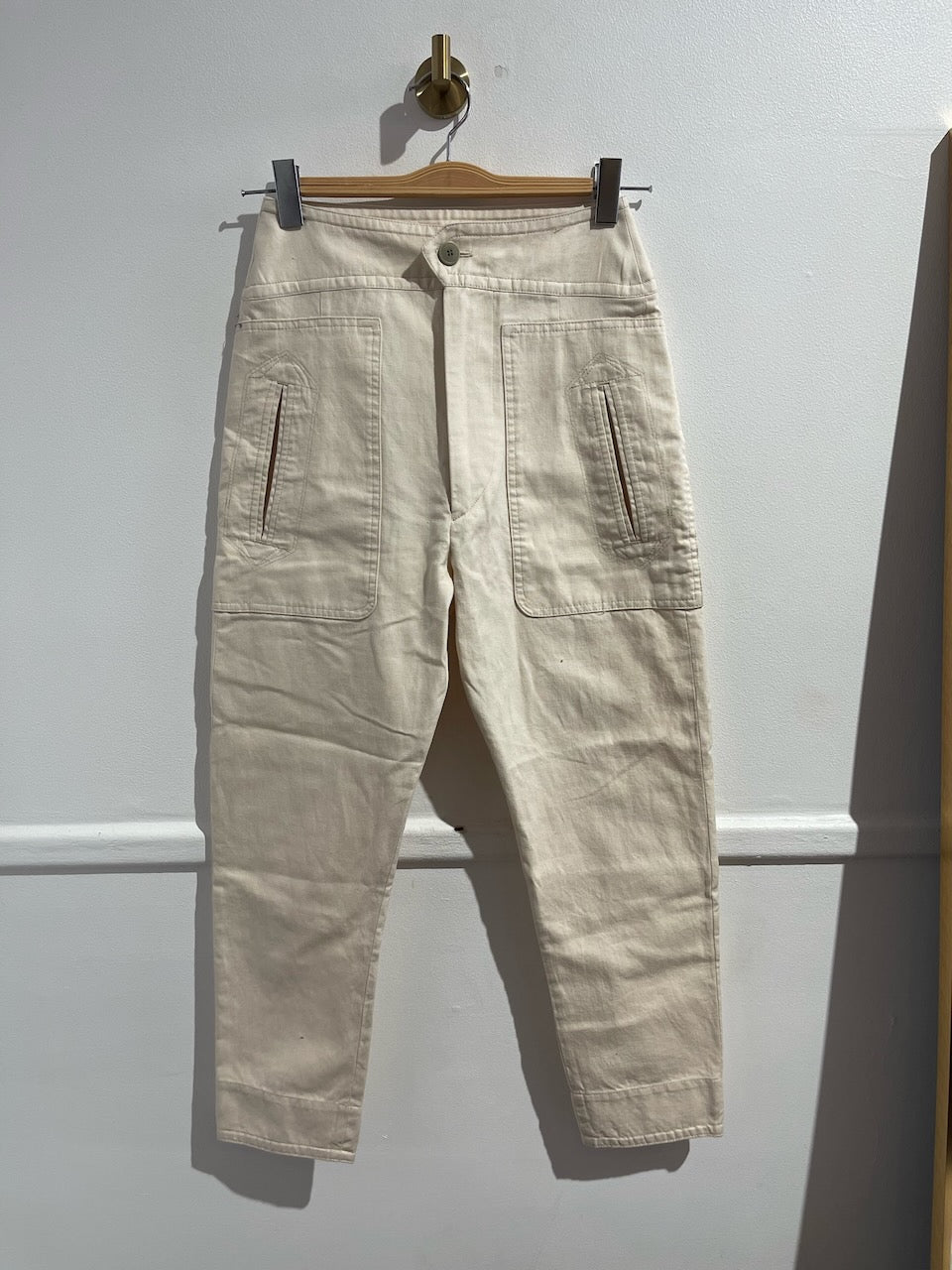 Pantalon Isabel Marant beige T.34