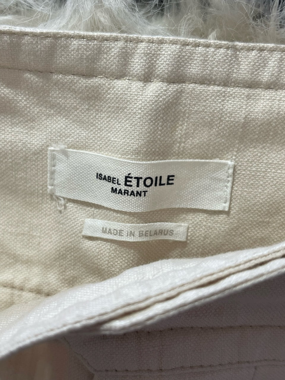 Pantalon Isabel Marant beige T.34