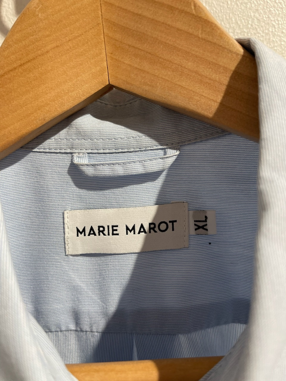 Chemise Marie Marot bleu ciel T.XL