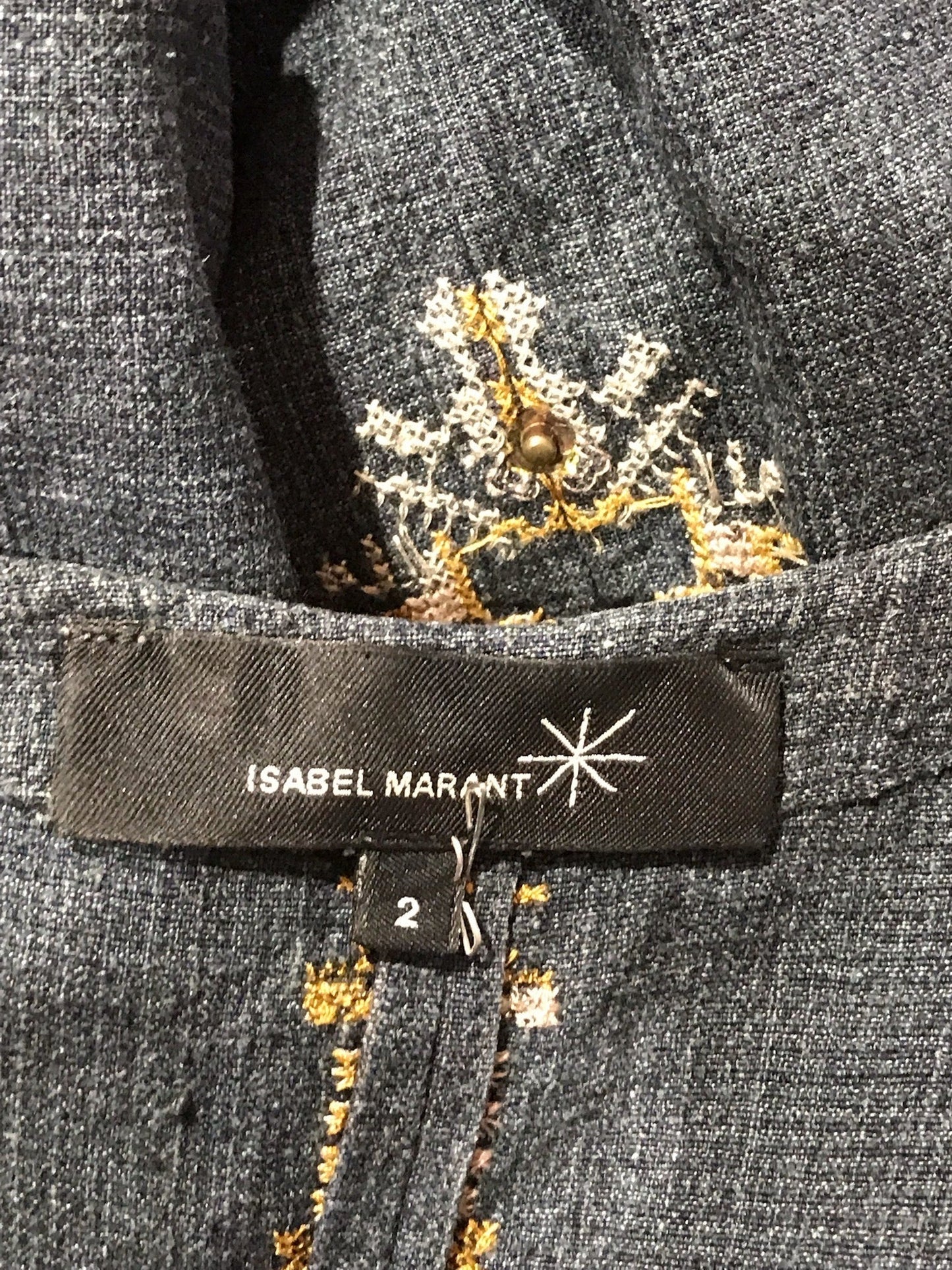 Robe Isabel Marant grise T.2
