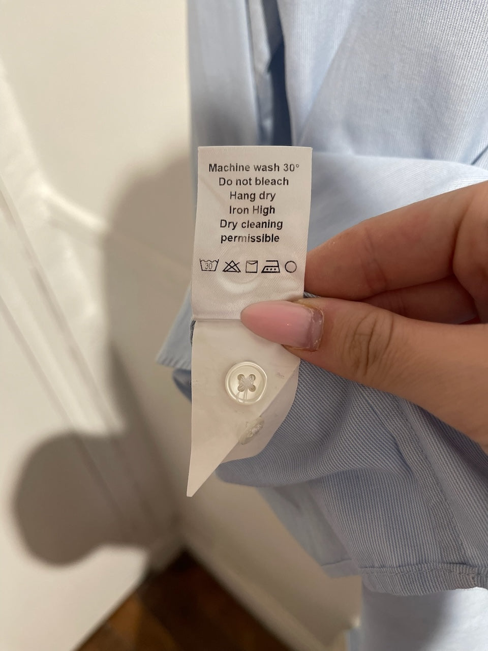 Chemise Marie Marot bleu ciel T.XL