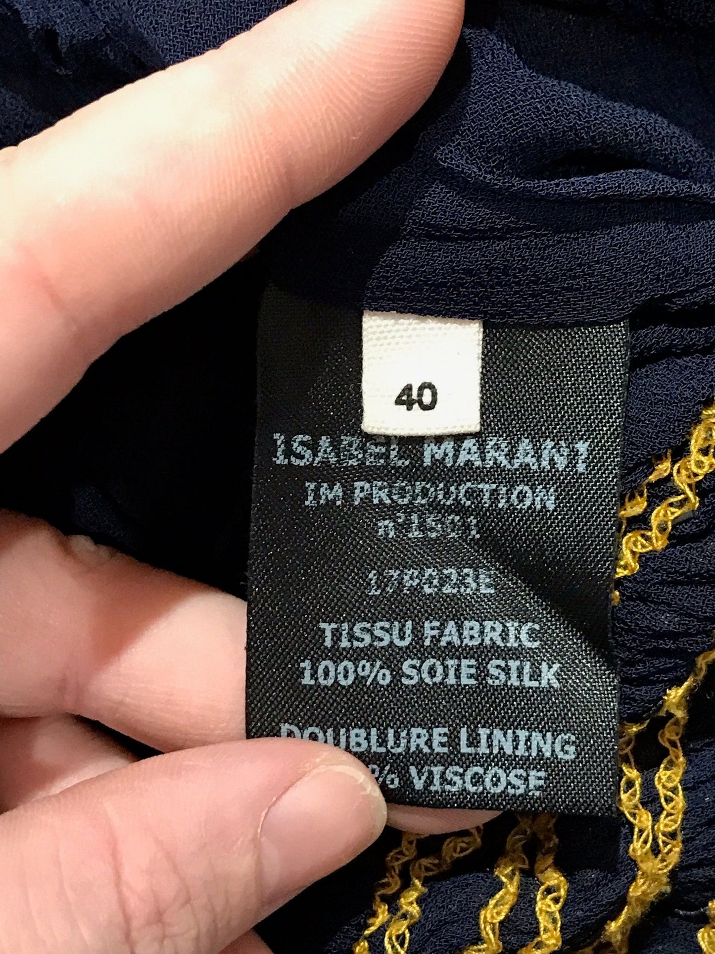 Jupe Isabel Marant jaune T.40