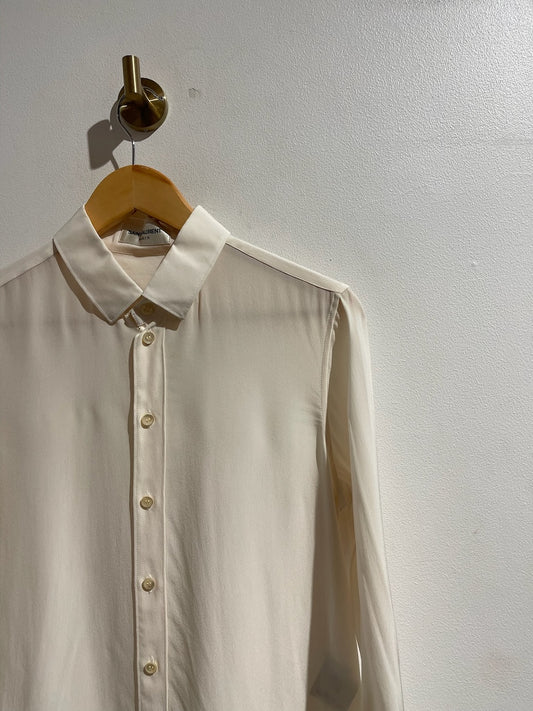 Chemise Saint Laurent écru T.40