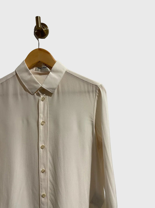 Chemise Saint Laurent écru T.40