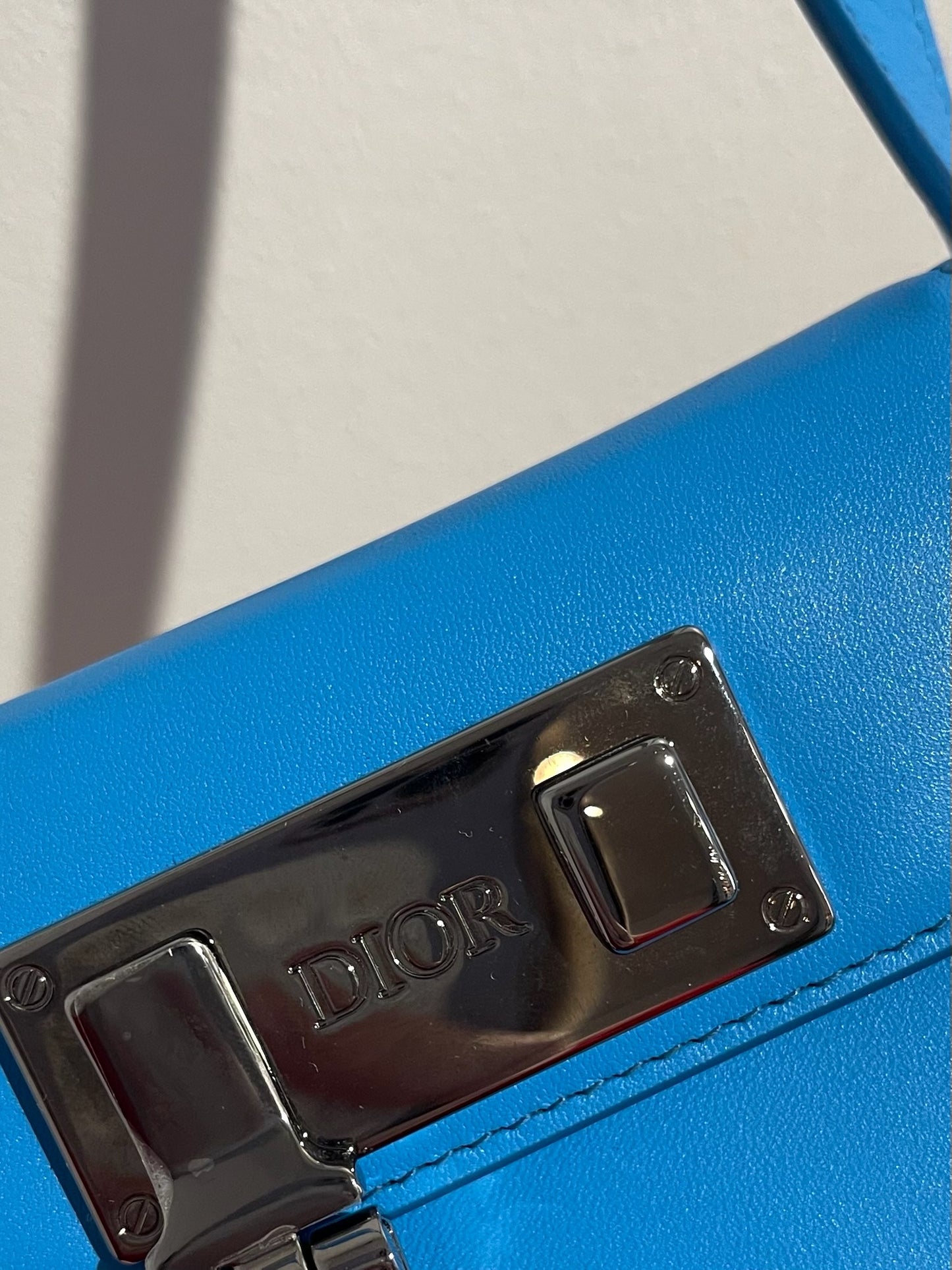 Mini sac Dior bleu