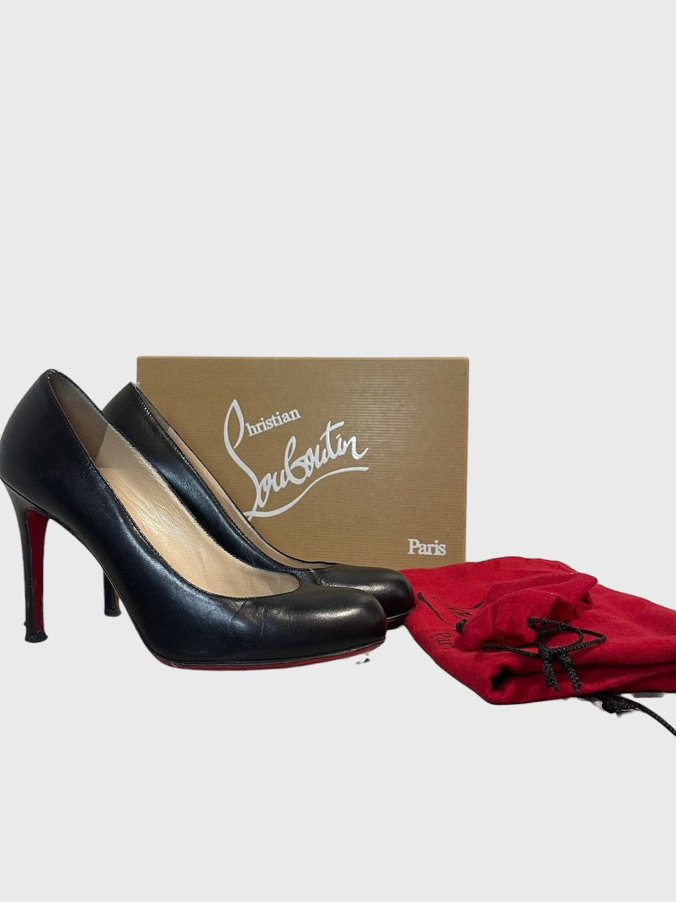 Escarpins Christian Louboutin noir T.36,5