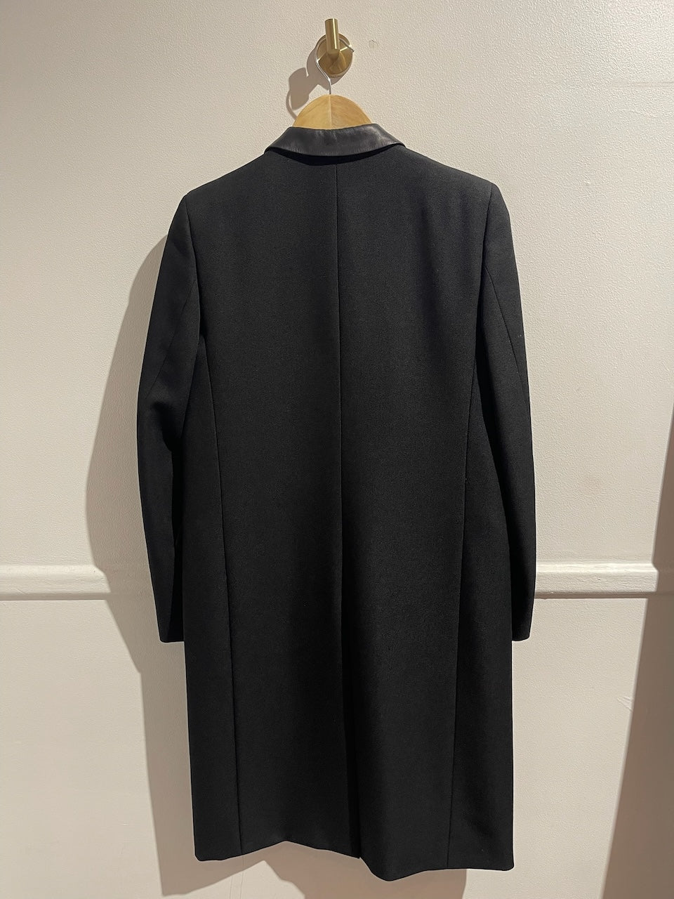 Manteau Saint Laurent noir T.38