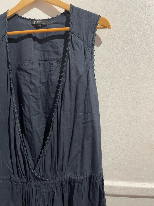 Robe Isabel Marant bleu nuit T.1