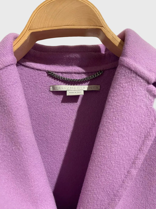 Manteau Stella McCartney violet T.34