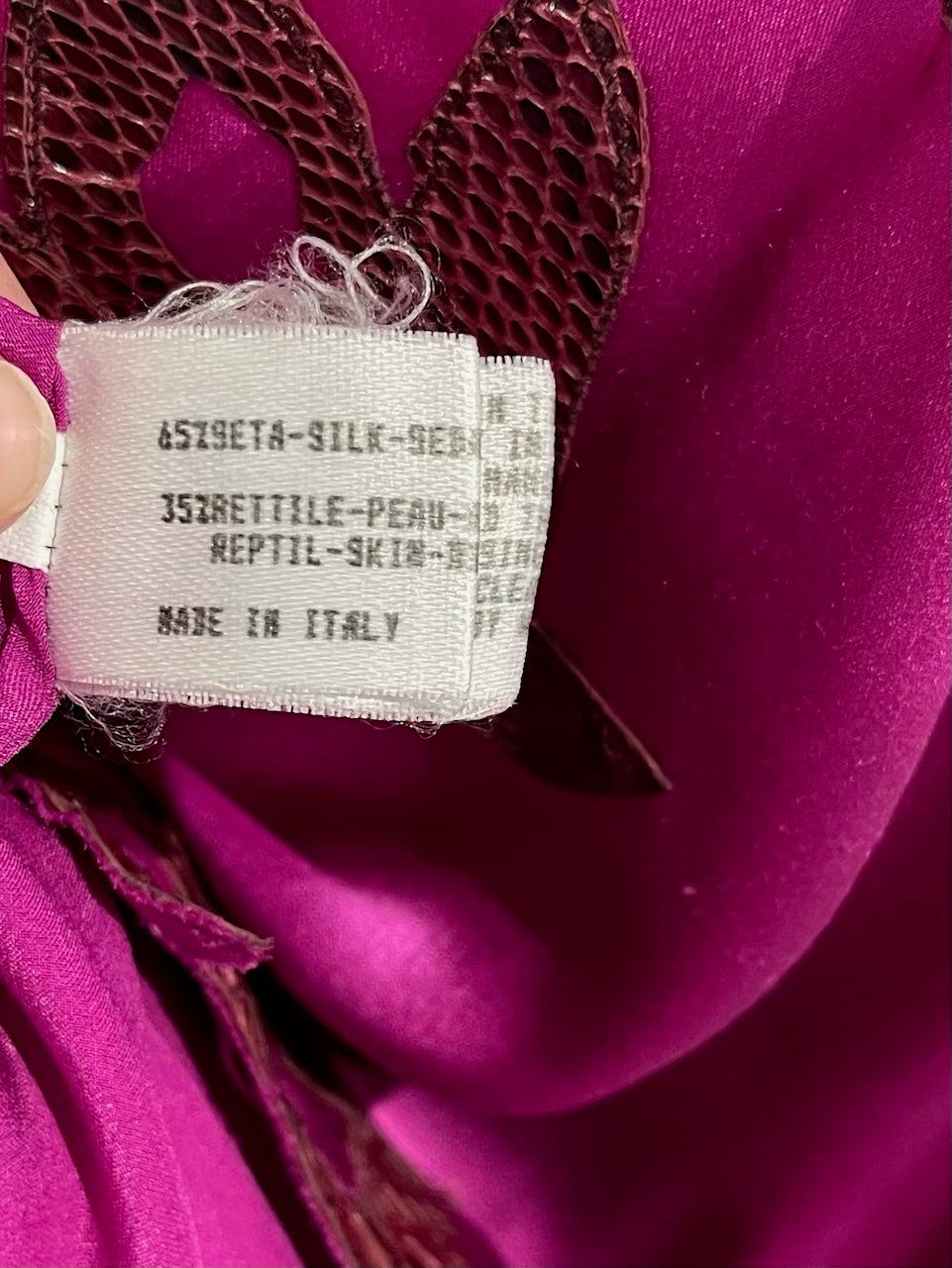Robe Trussardi fushia T.38