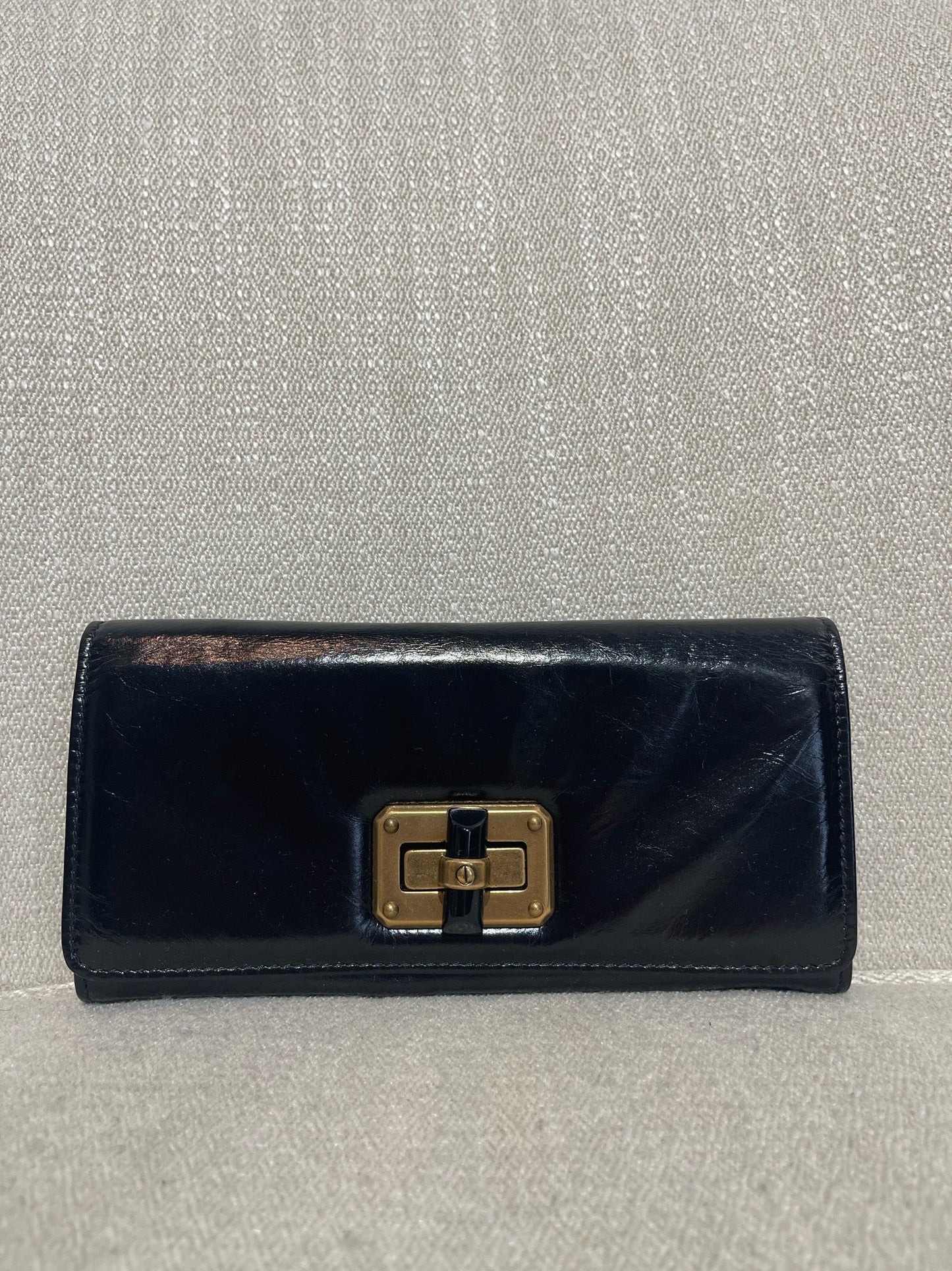 Portefeuille Lanvin noir NEUF