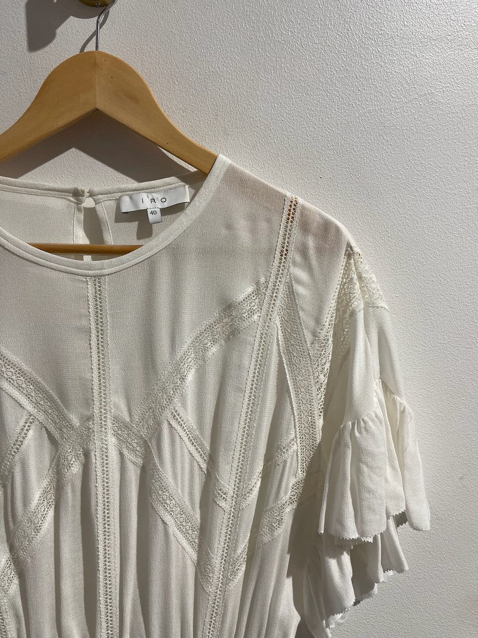 Robe Iro blanche T.40