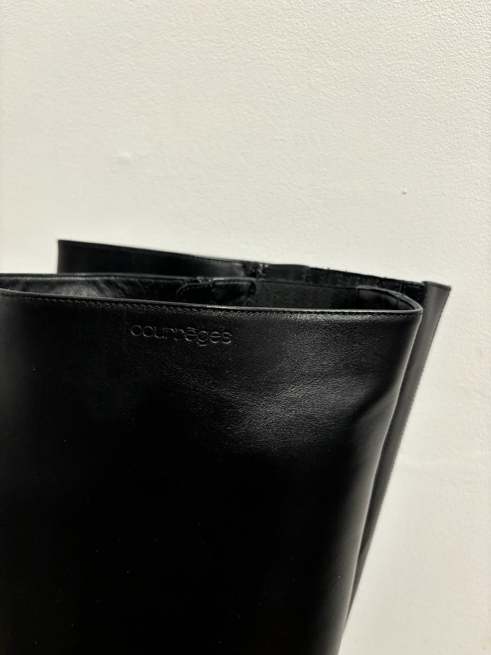 Bottes Courrèges noires T.41