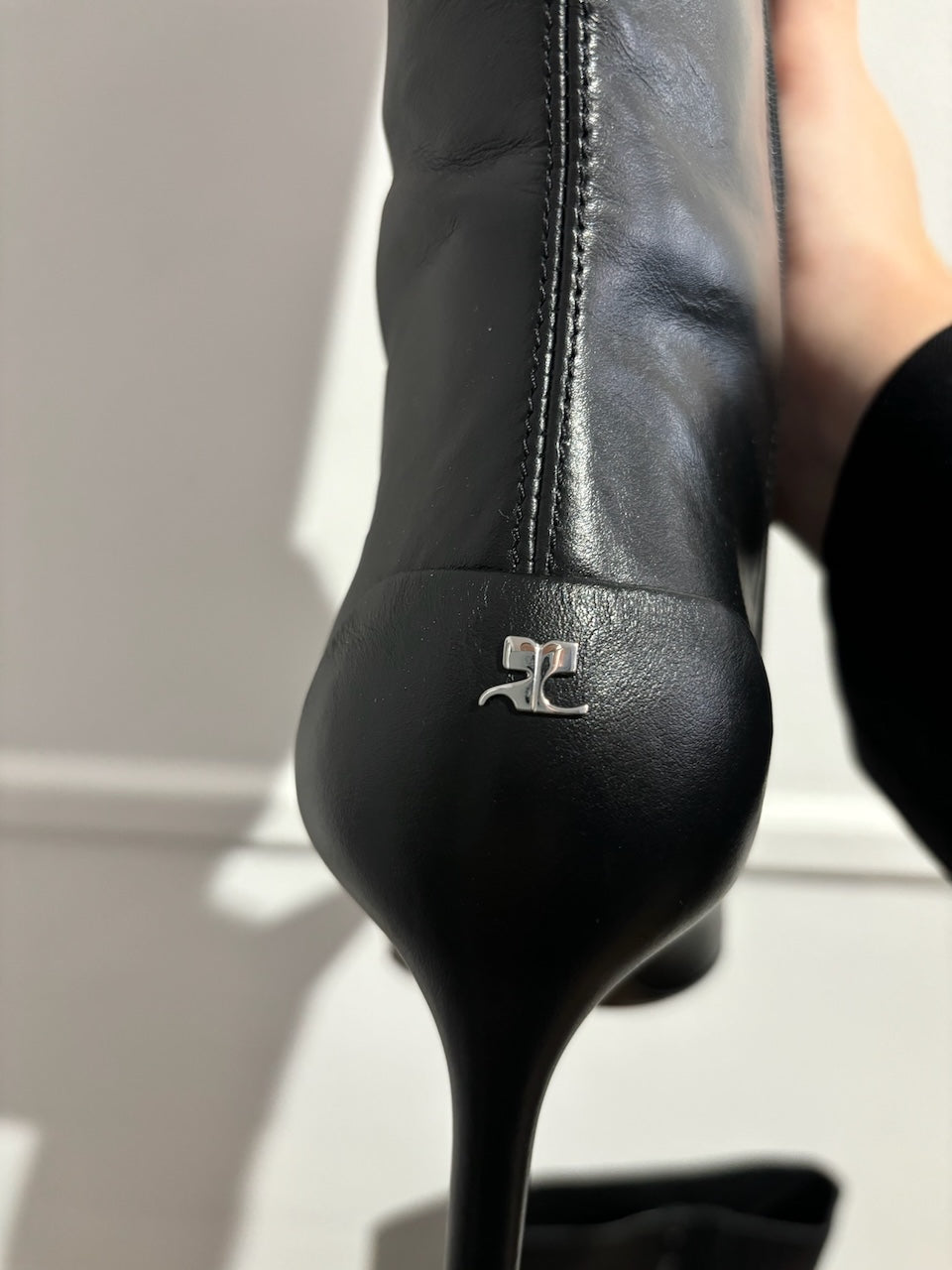 Bottes Courrèges noires T.41