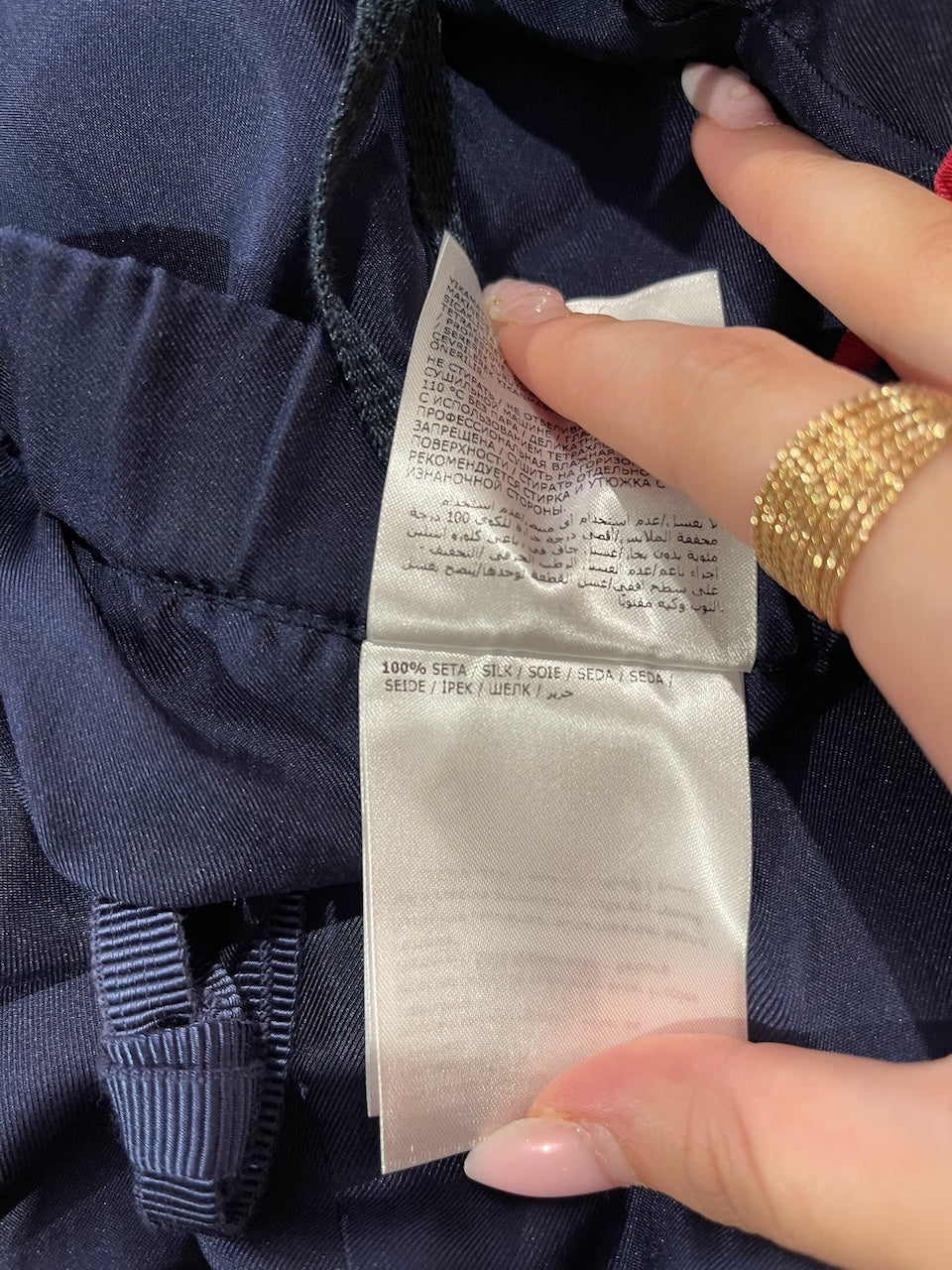 Pantalon Moncler bleu T.38