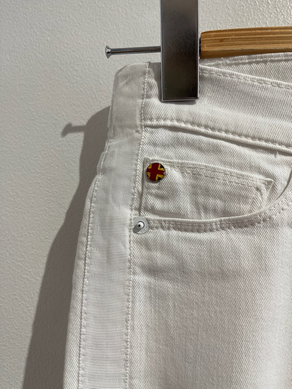 Jeans Hudson blanc T.26