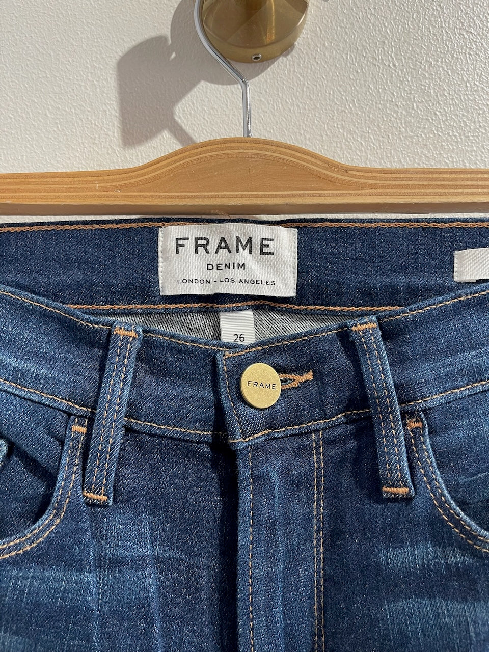 Jeans Frame bleu T.26