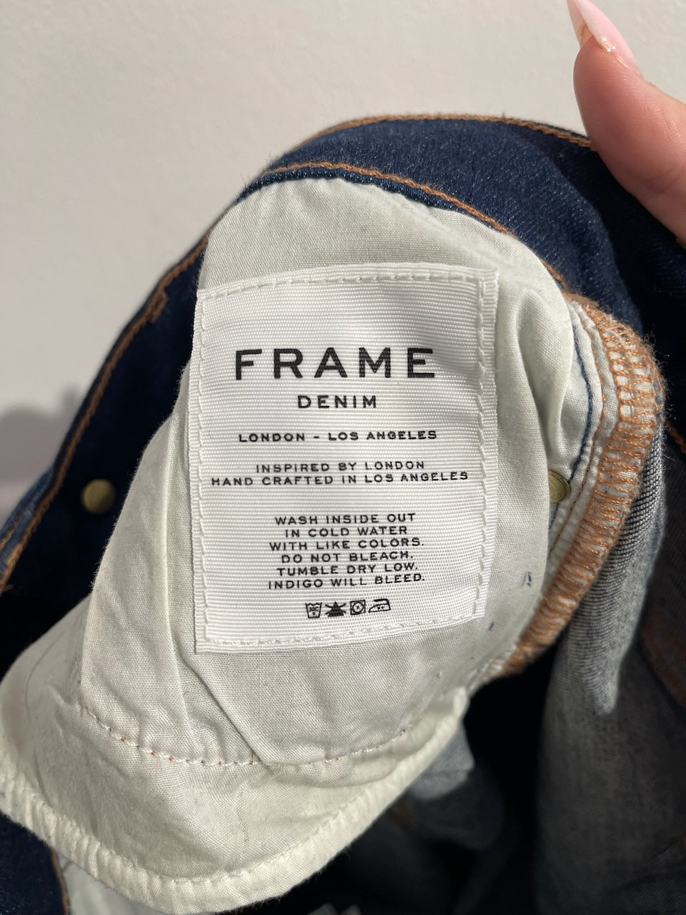 Jeans Frame bleu T.26