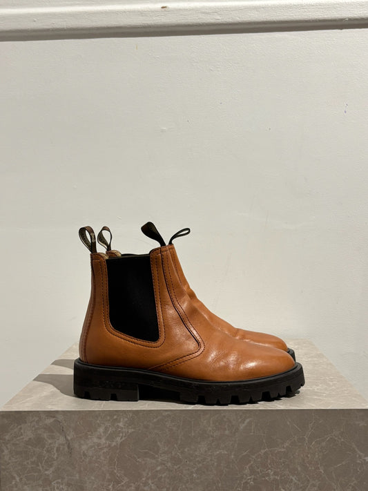 Bottines Céline camel T.37