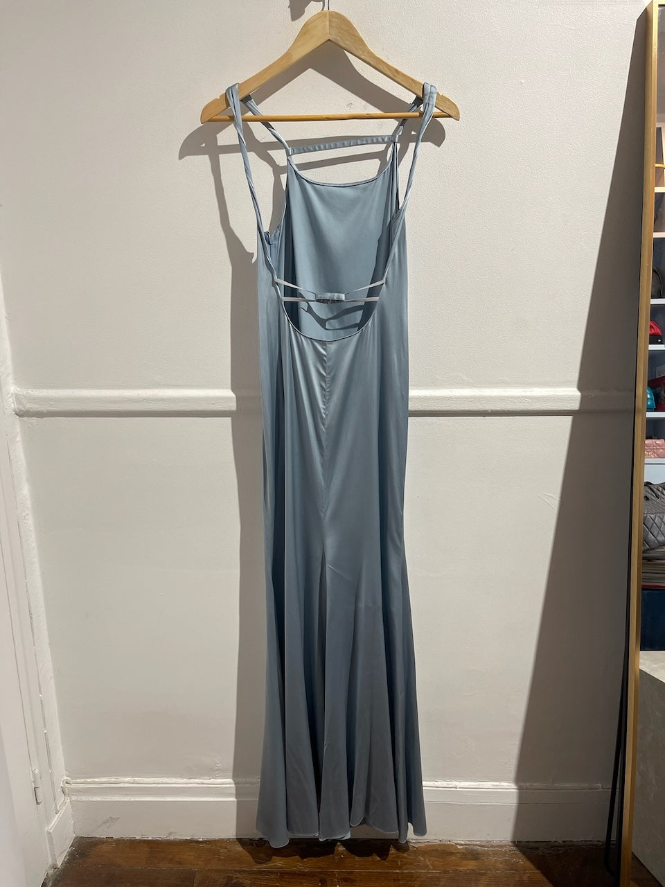 Robe Jacquemus bleue T.38
