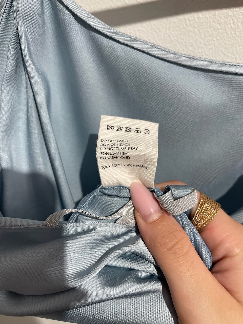 Robe Jacquemus bleue T.38