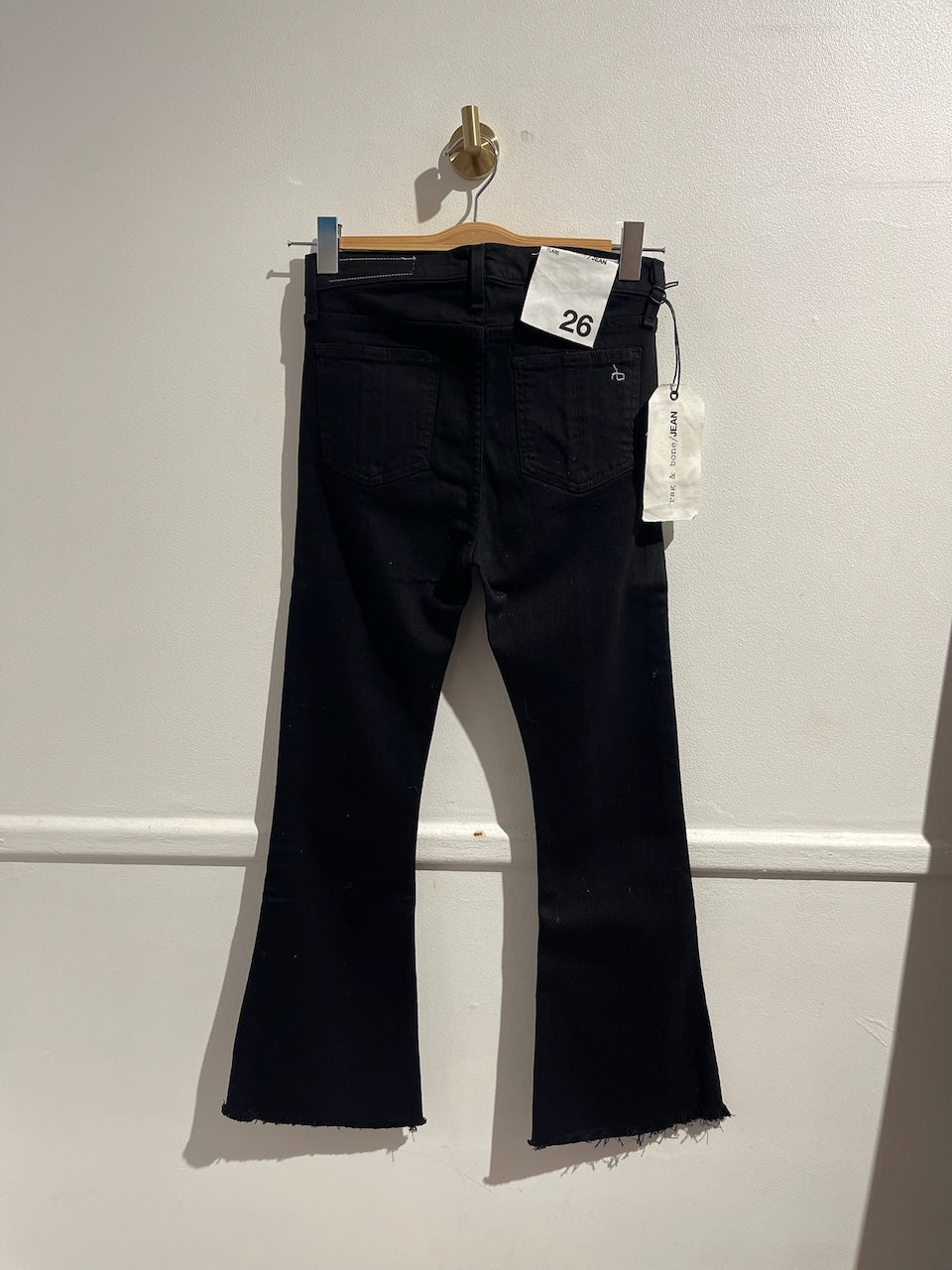 Jeans Rag & bone noir T.26