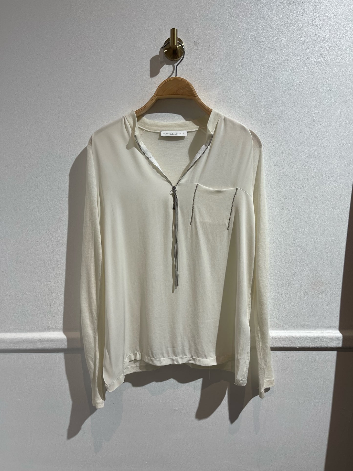 Chemisier Fabiana Filippi blanc T.S