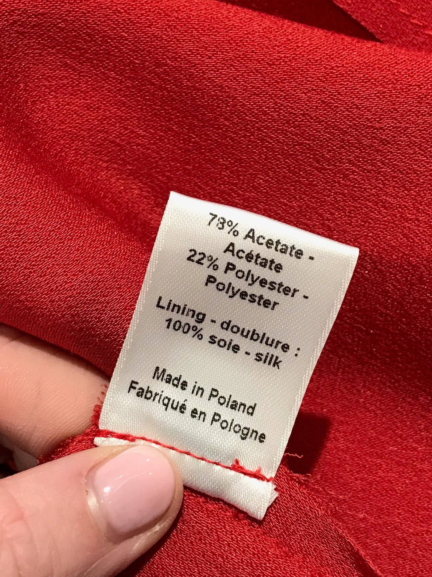 Top Joseph rouge T.38