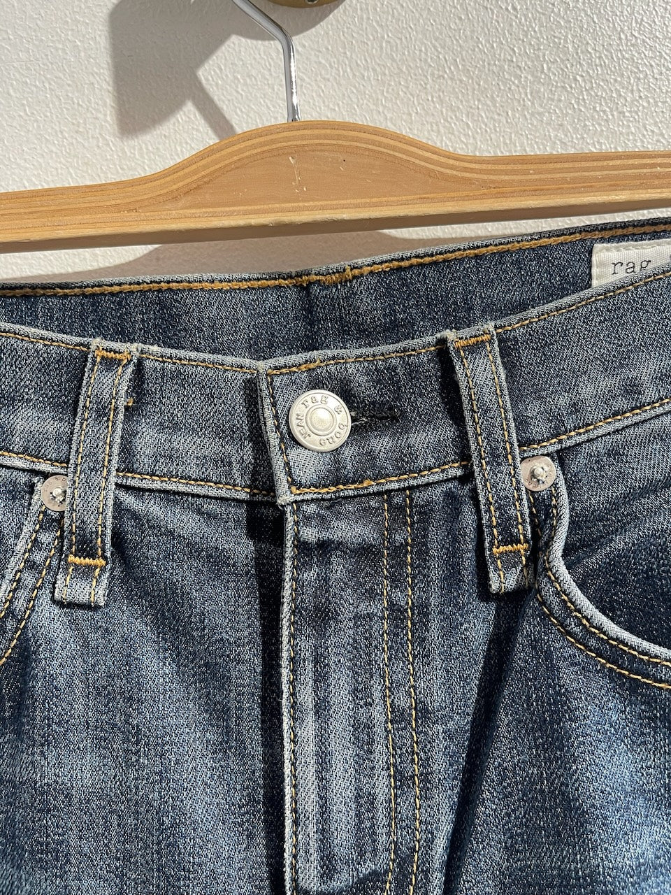 Jeans Rag & bone bleu T.26