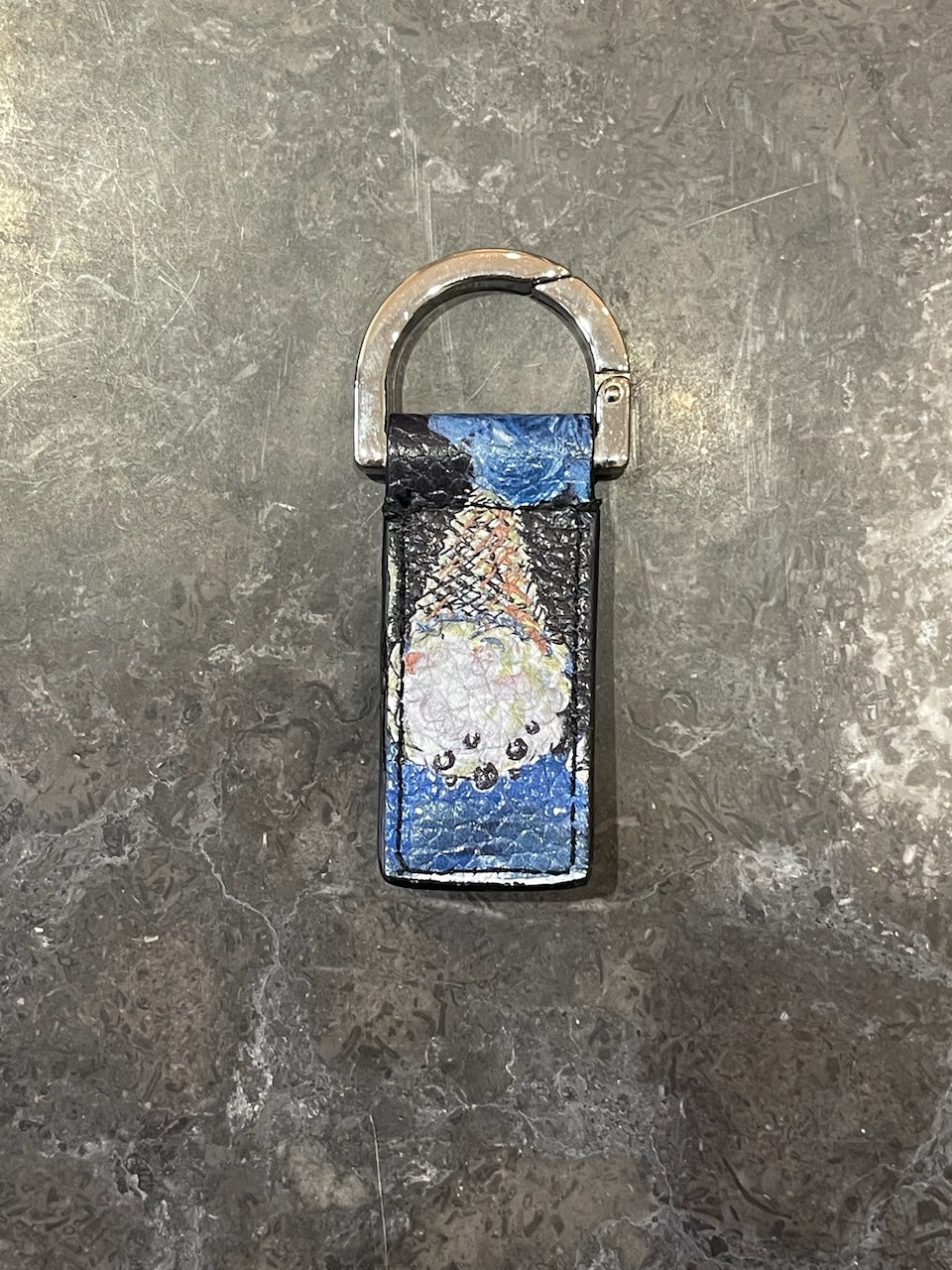 Porte-clés Dior bleu