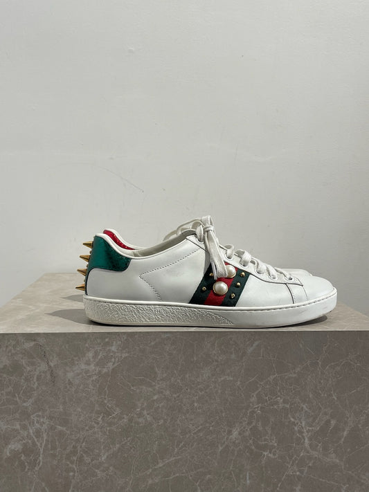 Baskets Gucci Ace blanches T.37