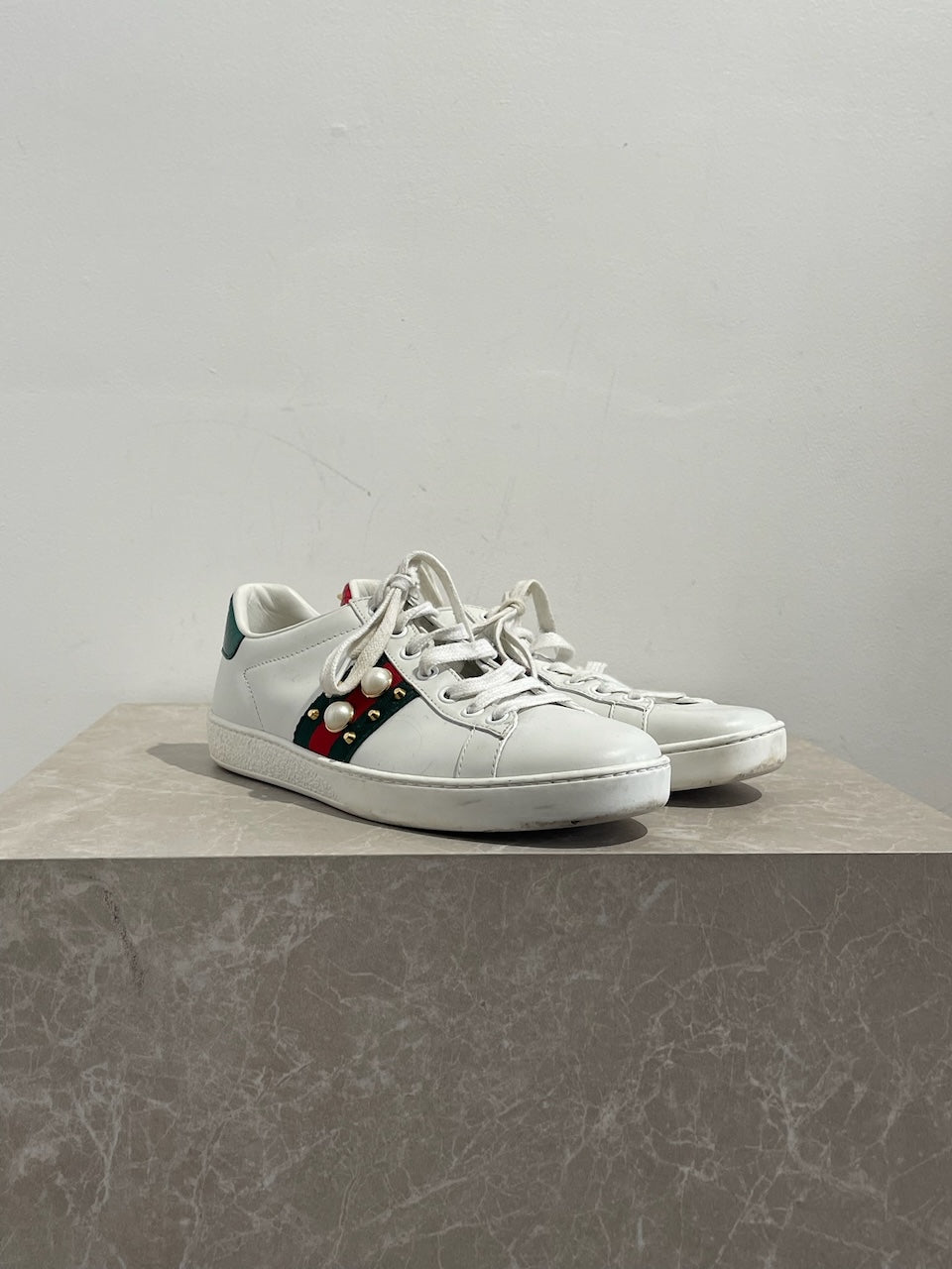 Baskets Gucci Ace blanches T.37