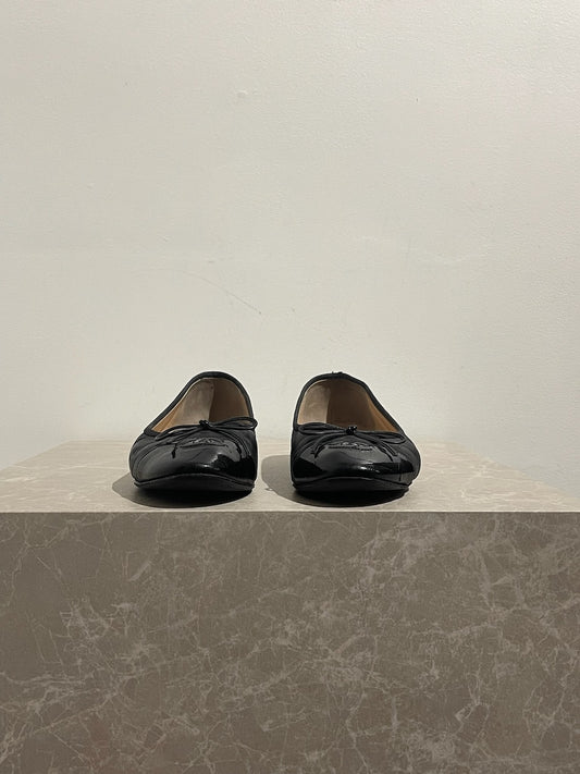 Ballerines Chanel noires T.37,5