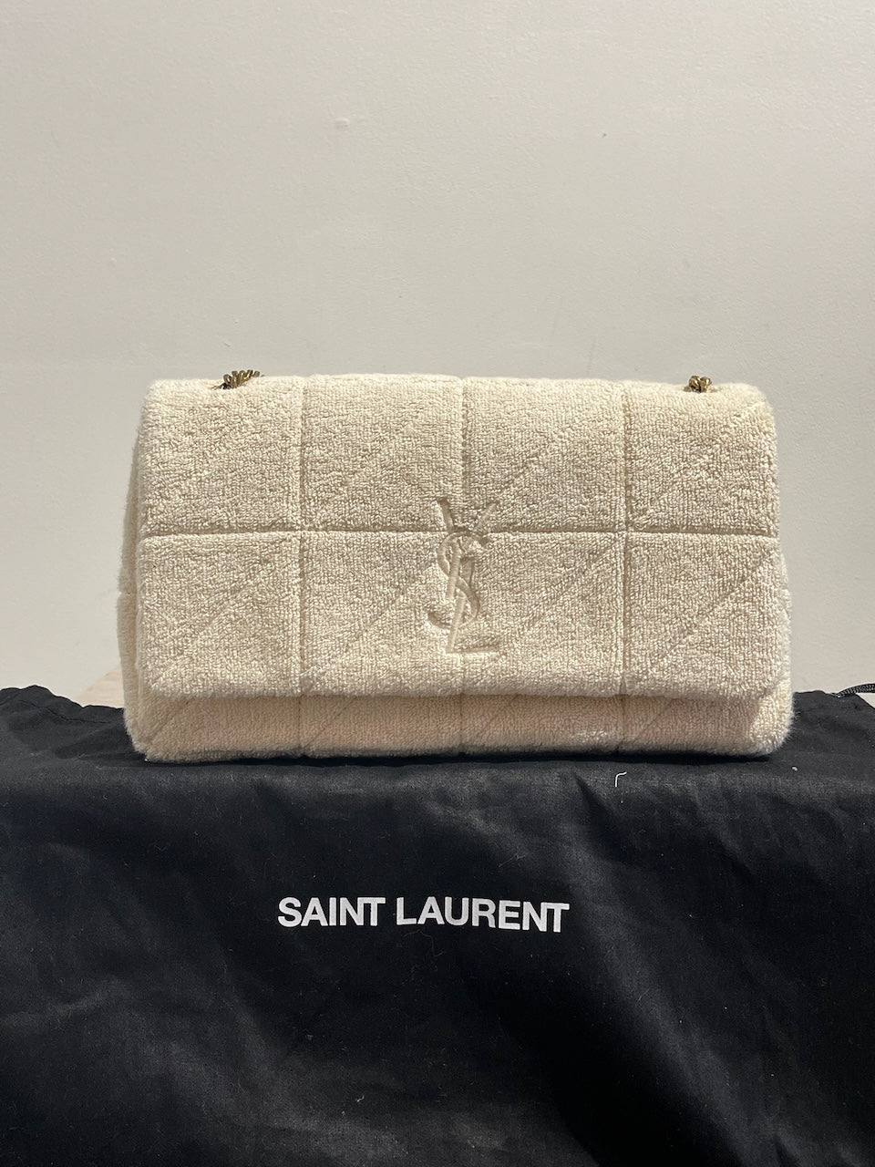 Sac Saint Laurent Jamie beige