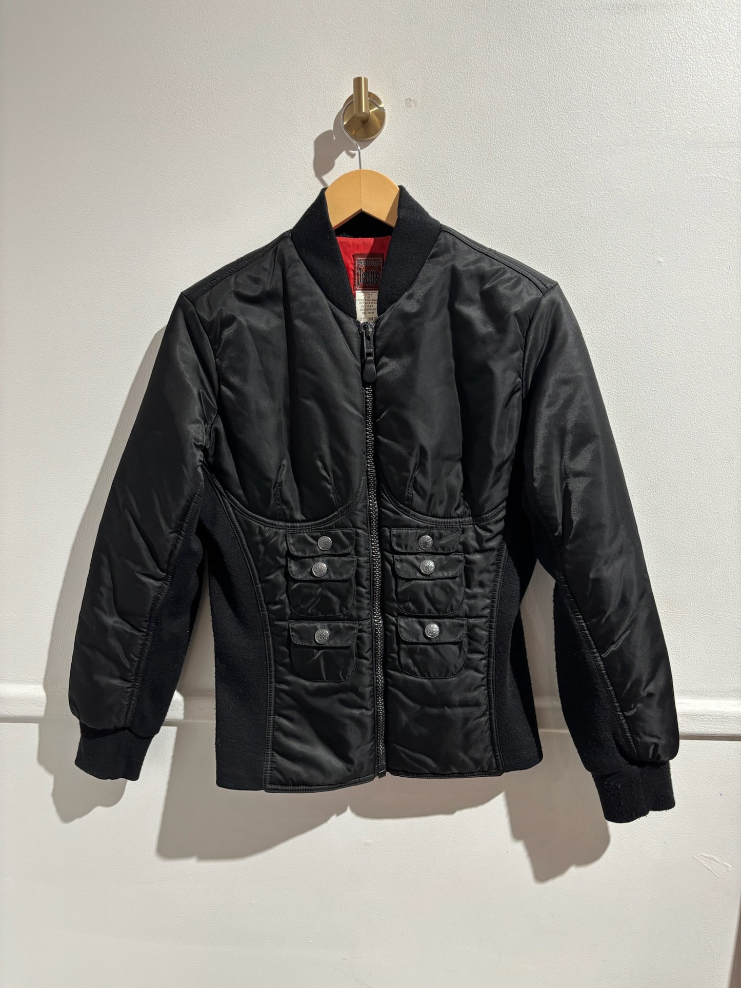 Veste Jean Paul Gauthier noire T.S/M
