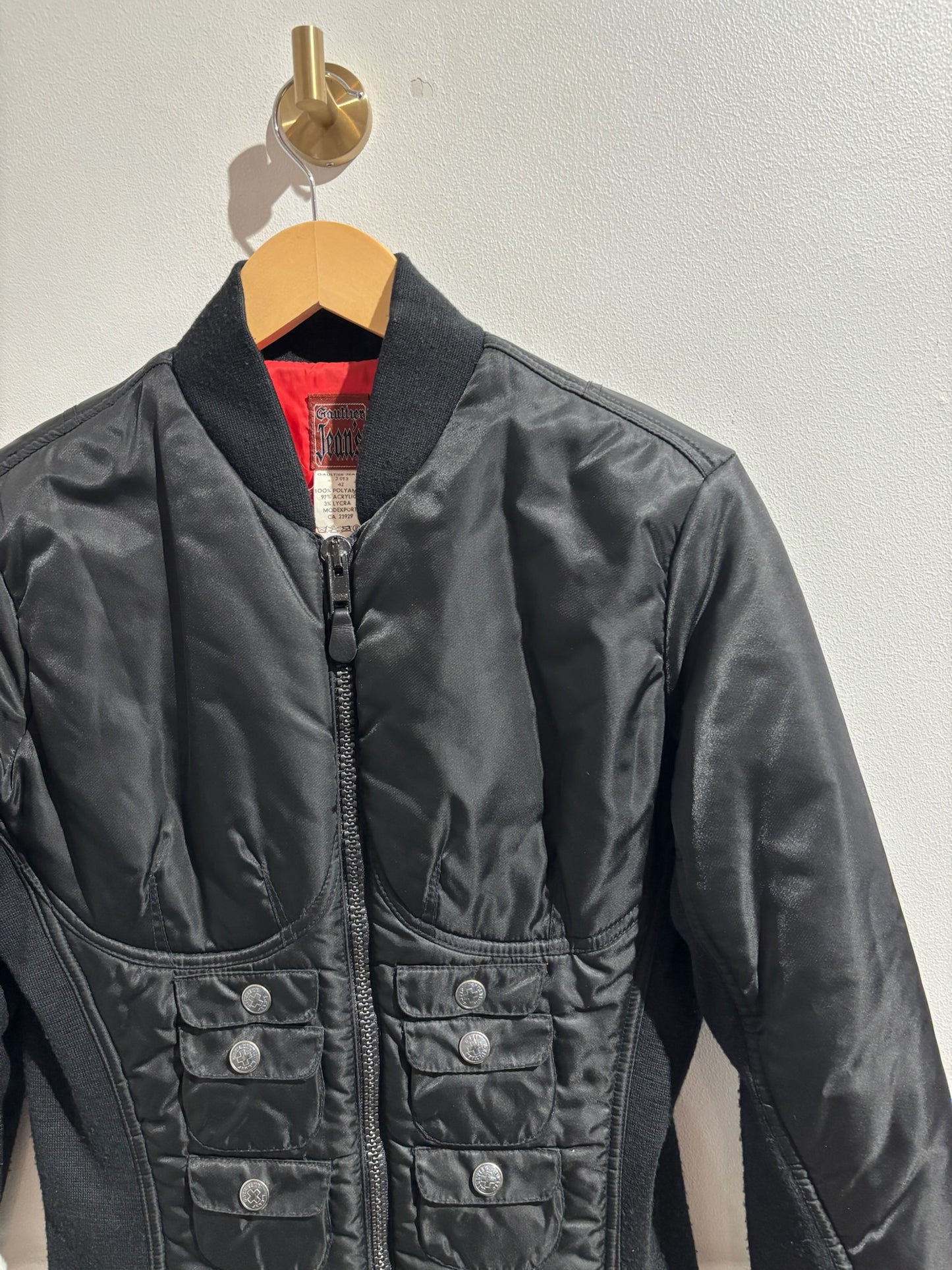 Veste Jean Paul Gauthier noire T.S/M