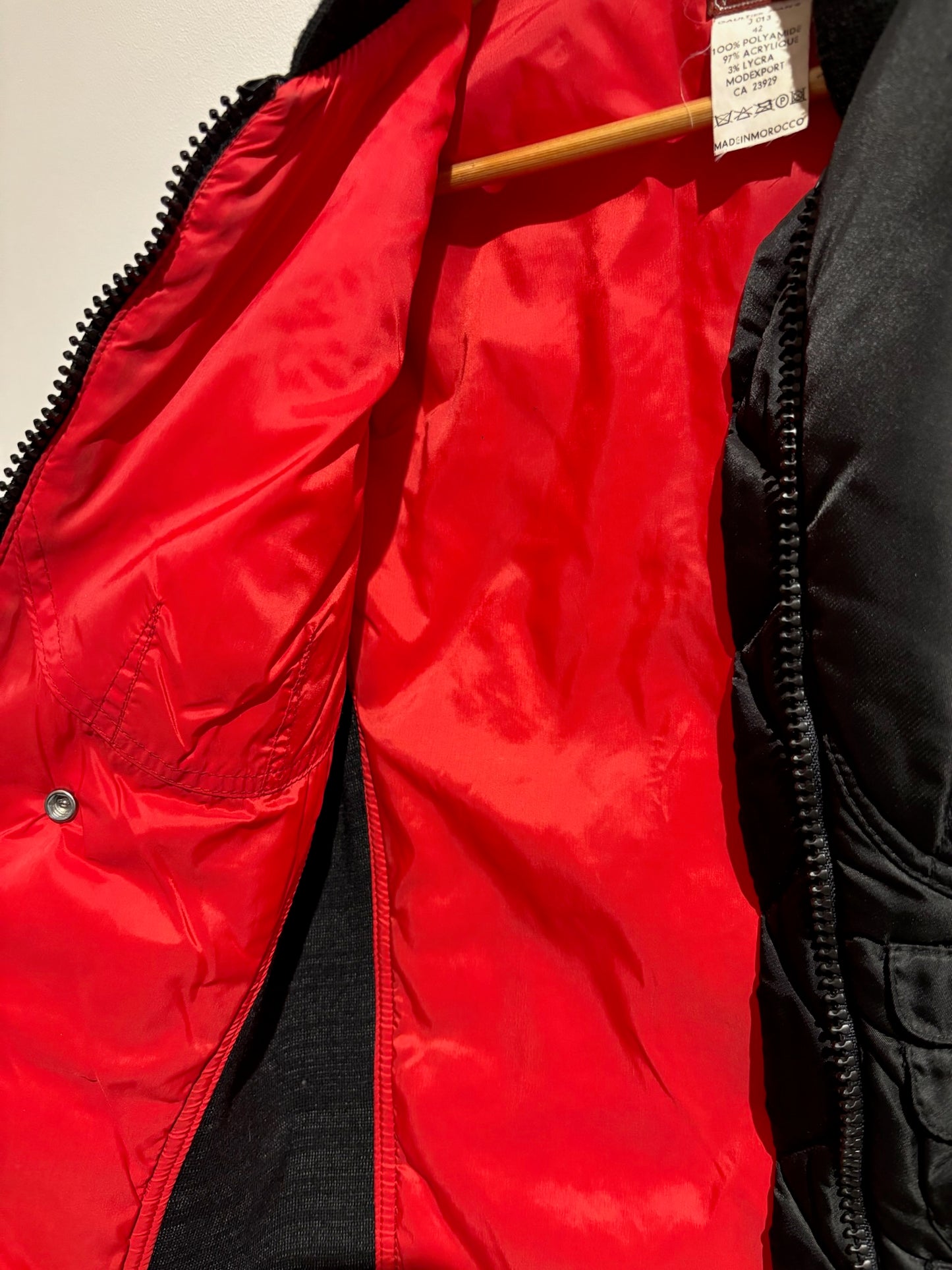 Veste Jean Paul Gauthier noire T.S/M