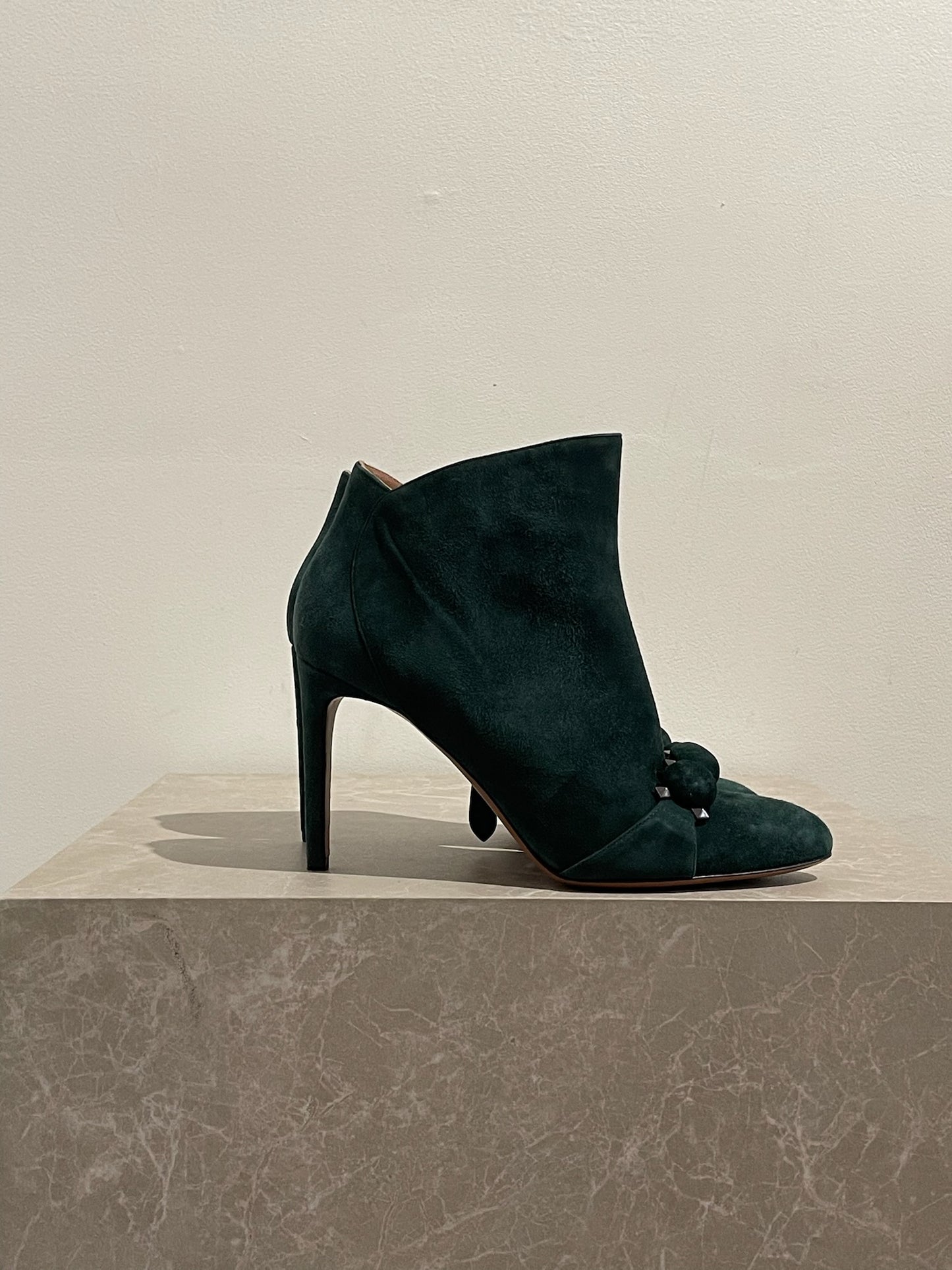 Bottines Alaia vertes T.38