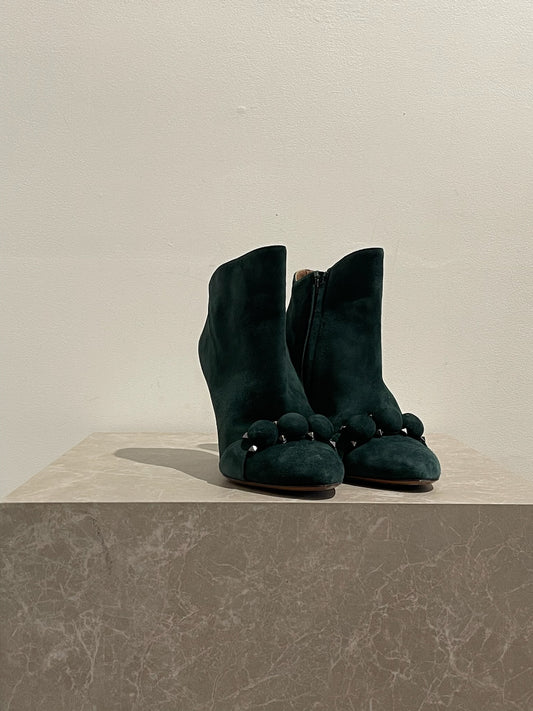 Bottines Alaia vertes T.38