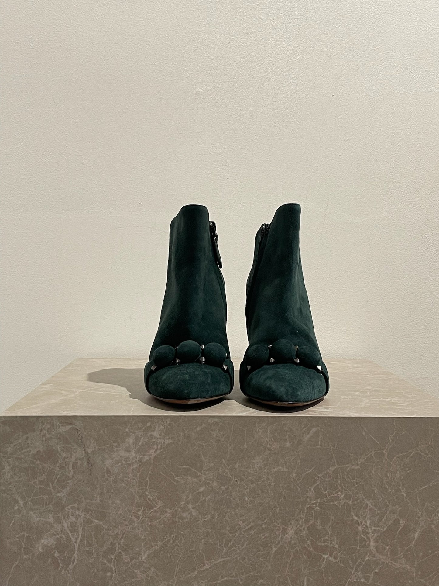 Bottines Alaia vertes T.38