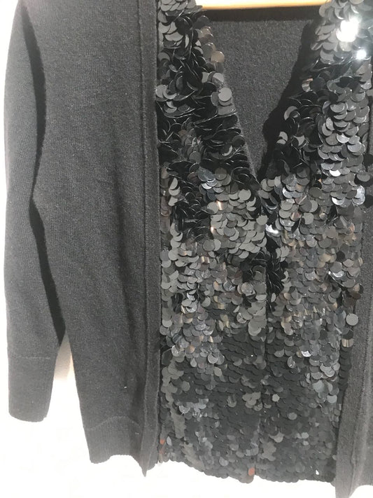 Cardigan Dice Kayek noir T.3