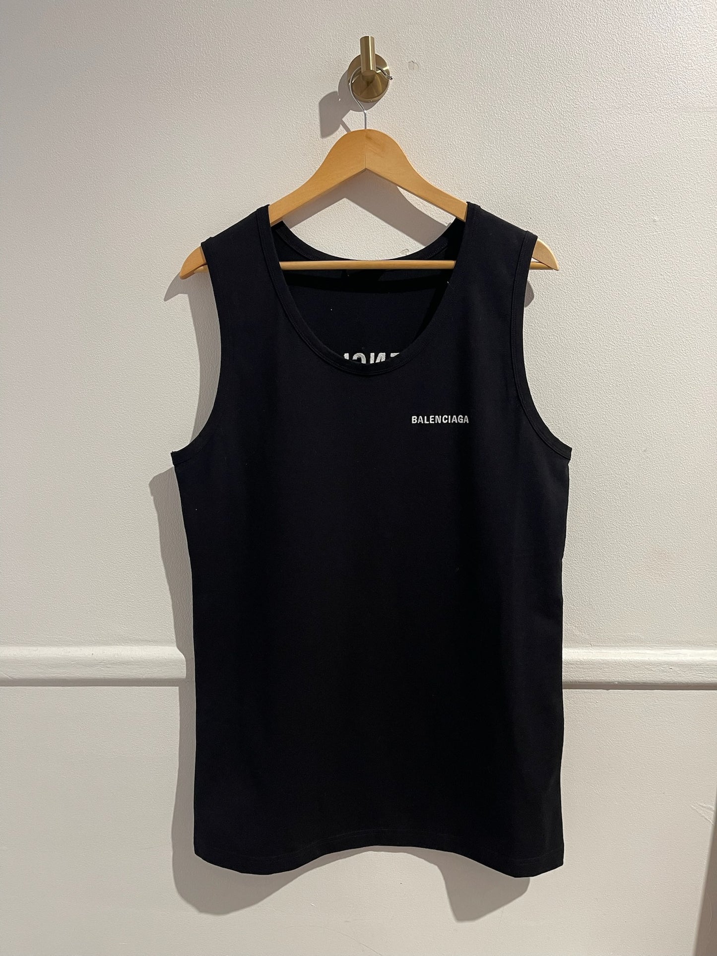 Débardeur Balenciaga noir T.S