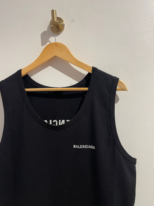 Débardeur Balenciaga noir T.S
