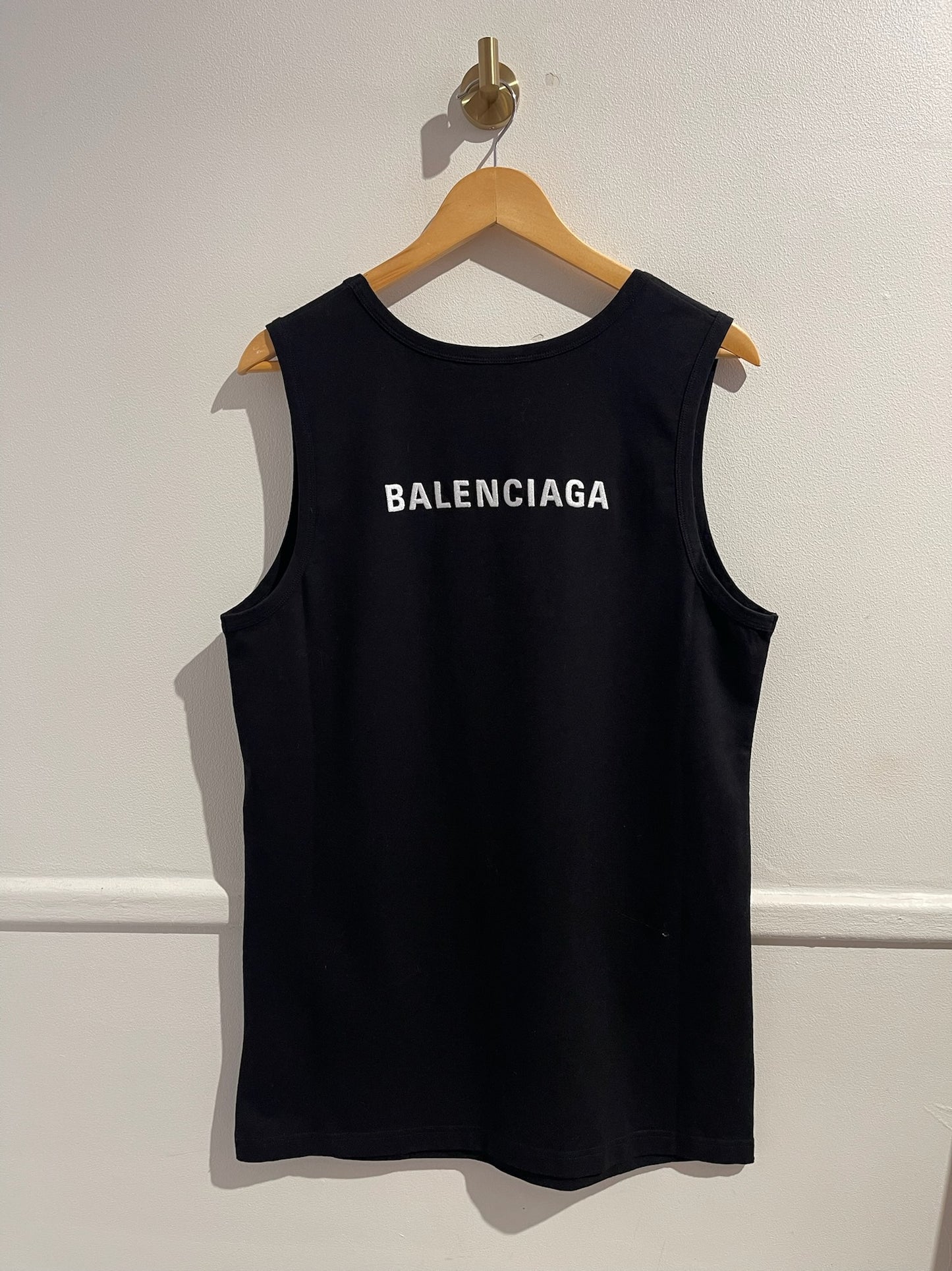 Débardeur Balenciaga noir T.S