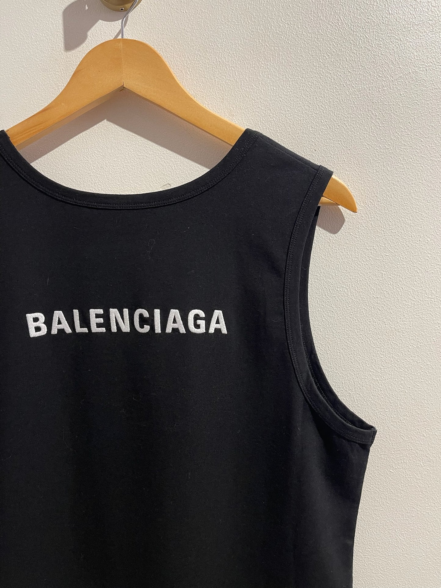 Débardeur Balenciaga noir T.S
