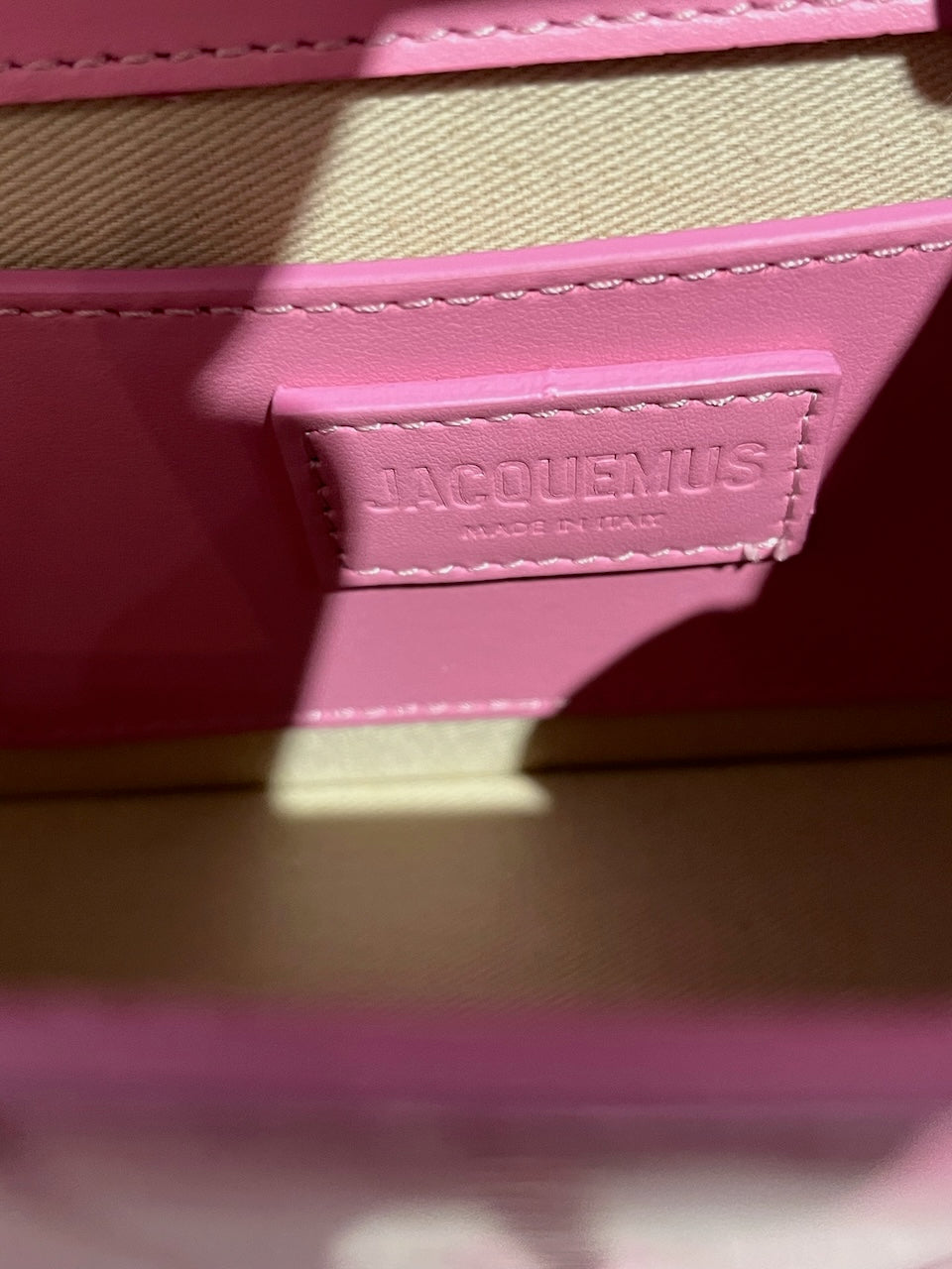Sac Jacquemus Le Grand Bambino NEUF