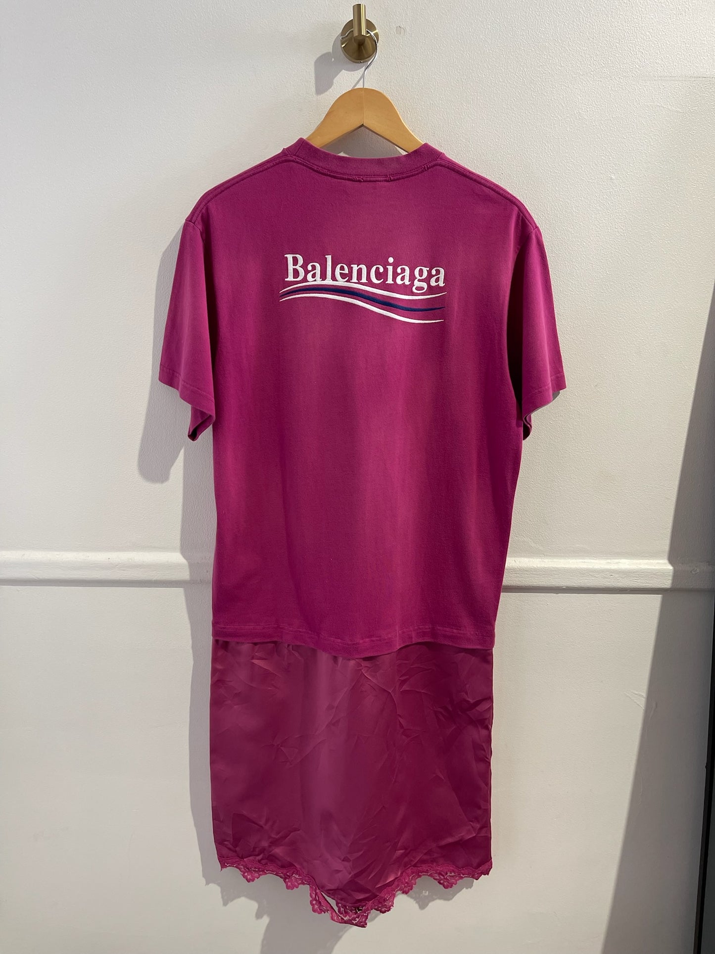 Robe Balenciaga fushia T.S NEUVE